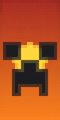 Flaming Creeper Banner Minecraft Banner
