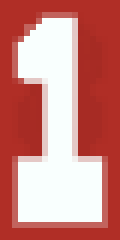 number 1 red
