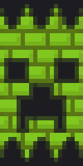 MC Creeper X Banner