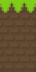 Grass block banner