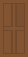 brown door