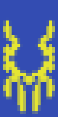 Blue And Yellow Banner Minecraft Banner
