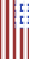 American Flag Minecraft Banner