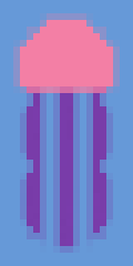 Jelly Fish Minecraft Banner