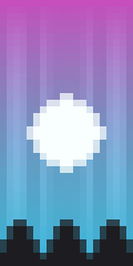 Vaporwave Minecraft Banner