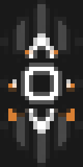 Orange Knight Minecraft Banner