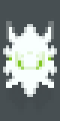 green eye White dragon