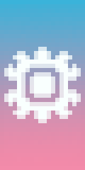 Pink &; Blue Gradient Cape