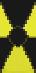 Radioactive Minecraft Banner