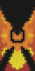 Flame Wings Minecraft Banner