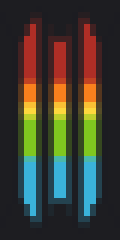 Rainbow Cape #1 Minecraft Banner