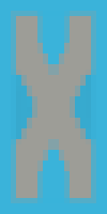 X Banner Credit:(JONII: YouTube Channel)(Minecraft Banner Alphabet Tutorial! Letter Banners in Survival: Video Title)