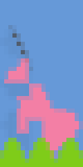 Pink Unicorn Minecraft Banner