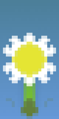 Oxeye Daisy Minecraft Banner