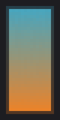 «Orange To Blue F-Gradient»