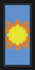 Sunflower In Black Border