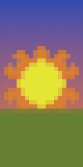 Sunset Banner