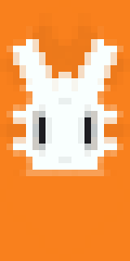 Rabbit Head Minecraft Banner