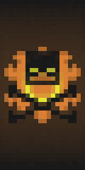 Flaming Wither Skull Minecraft Banner