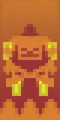 Blaze Boss Minecraft Banner