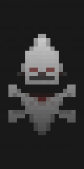 Voodoo Skeleton Flag Minecraft Banner