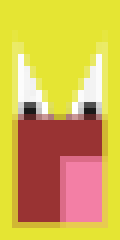 Angry face Minecraft Banner