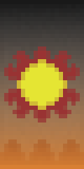 Minecraft Sun Banner