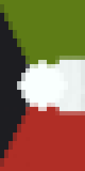 Kuwait Flag Banner Minecraft Banner