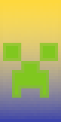 yellow and blue creeper