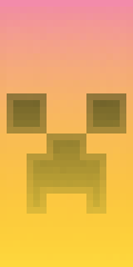 Minecraft Banner Sunrise Creeper Minecraft Banner
