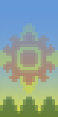 the sunset over the