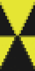 Inverted Nuclear Banner Minecraft Banner
