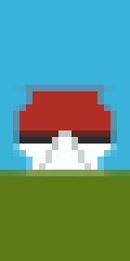 Pokeball on grass