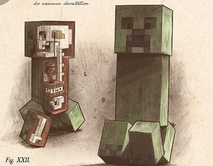 I'm going to be debunking Game Theory theory about creepers