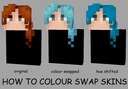 How to Colour Swap Skins Minecraft Blog