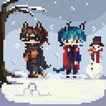 ~ A day in the Snow ~ Minecraft Blog