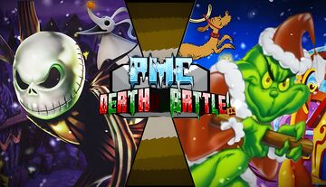 Jack Skellington VS The Grinch (The Nightmare Before Christmas VS How The Grinch Stole Christmas) | PMC DEATH BATTLE! Minecraft Blog
