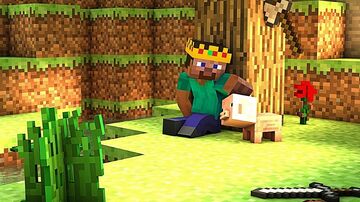 A King watches over his lands in minecraft Beta 1.7.3 Minecraft Blog
