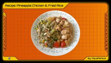 Recipe: Pineapple Chicken & Fried Rice (Recipe Rivals!) Minecraft Blog