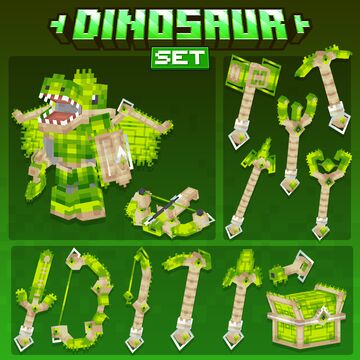 Minecraft Dinosaur Set Minecraft Blog