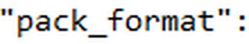 Pack mcmeta formats Minecraft Blog
