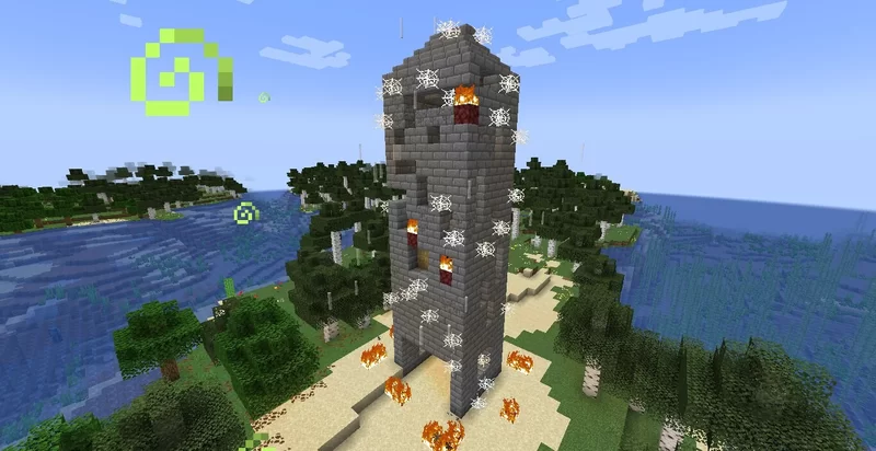 A abounded witch  tower