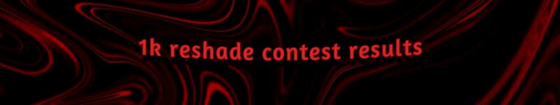 1k Reshade Contest Results! ~ Oblivion