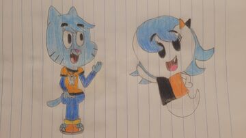 My own drawing of Gumdrop and Marmalade Watterson! Minecraft Blog