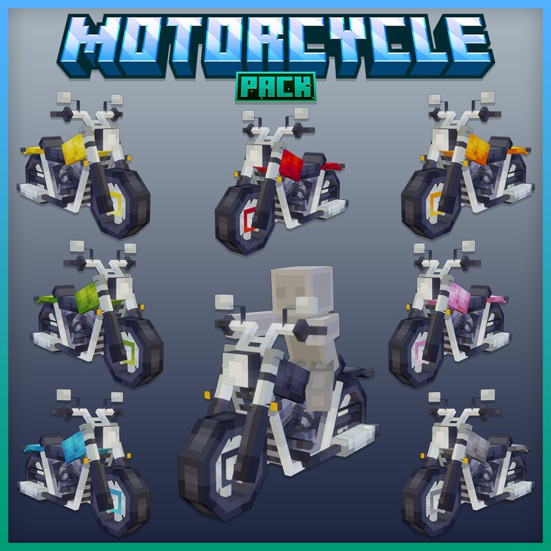 Minecraft Motorcycle Pack