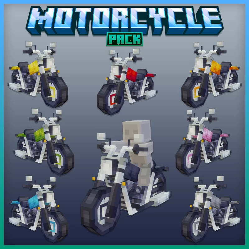 Minecraft Motorcycle Pack