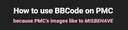 BBCode on PMC basics Minecraft Blog