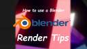 How to use a Blender - Lesson 6 ( Render Tips ) Minecraft Blog