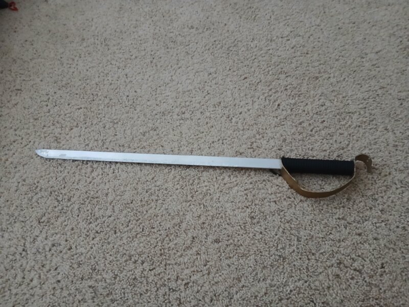 Homemade sword