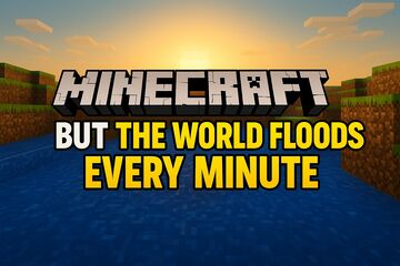 🌊 Minecraft BUT The World Floods EVERY MINUTE! Can You Survive It? 😱 Minecraft Blog